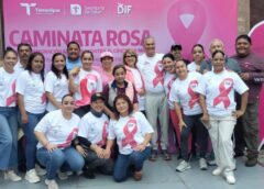 Conmemoran Día Internacional contra el Cáncer de Mama con “Caminata Rosa”