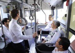 Pone en marcha Américo histórica modernización del transporte público en Tamaulipas