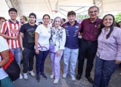 Américo y María de Villarreal acercan servicios de salud a las familias a través de Lazos del Bienestar